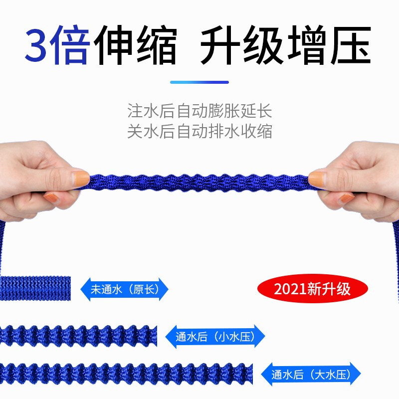 德国洗车水枪高压家用强力清洗冲地刷车喷枪伸缩水管软管增压神器