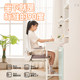 Xige study chair can be raised and lowered to be flat and stable