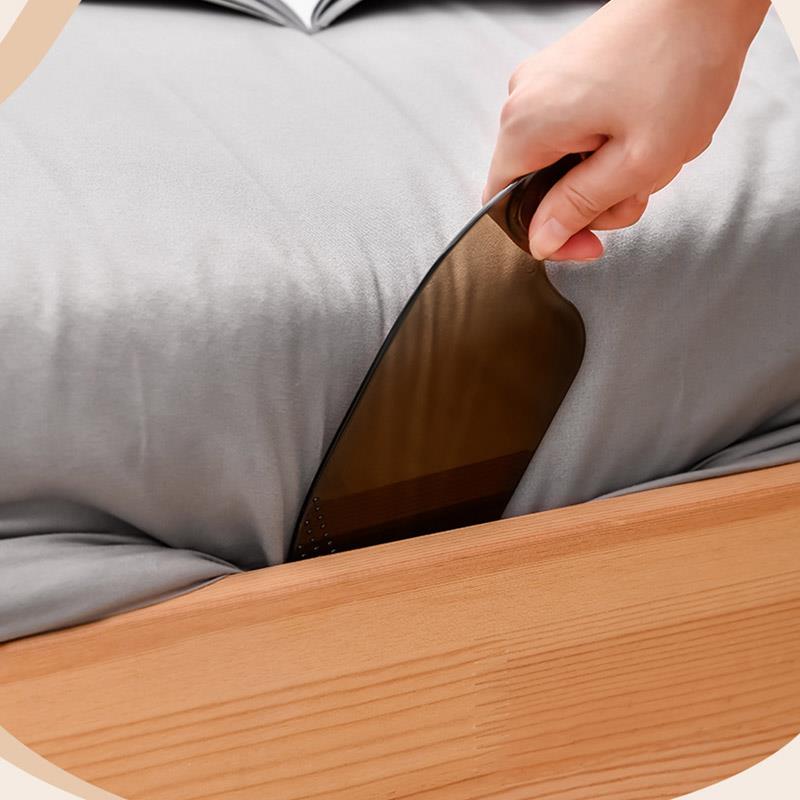 日本SPSAUCE铺床单神器塞床缝整理床垫抬高器换床单沙发垫固定器-图0