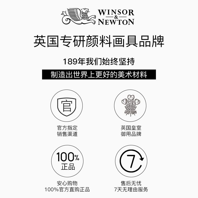 温莎牛顿winsornewton法国进口艺术家油画颜料套装37ml 200ml管支-2 - 图2