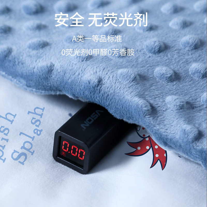 迪士尼豆豆毯幼儿园宝宝春秋被毛毯 贝比母婴婴童毛毯/盖毯