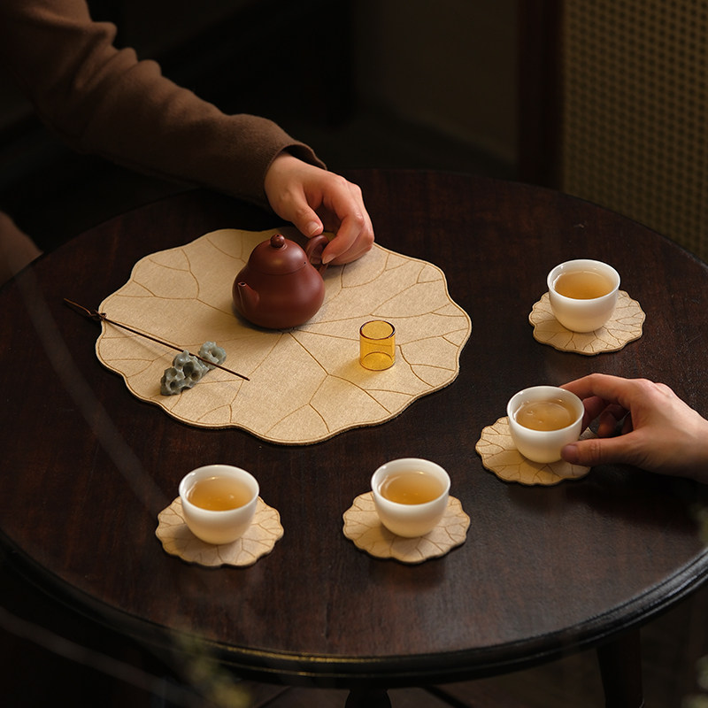 缘宿棉麻茶席茶杯垫紫砂壶承垫隔热垫置物垫新中式禅意垫茶道配件,淘宝优惠券,粉丝福利购,淘宝优惠卷