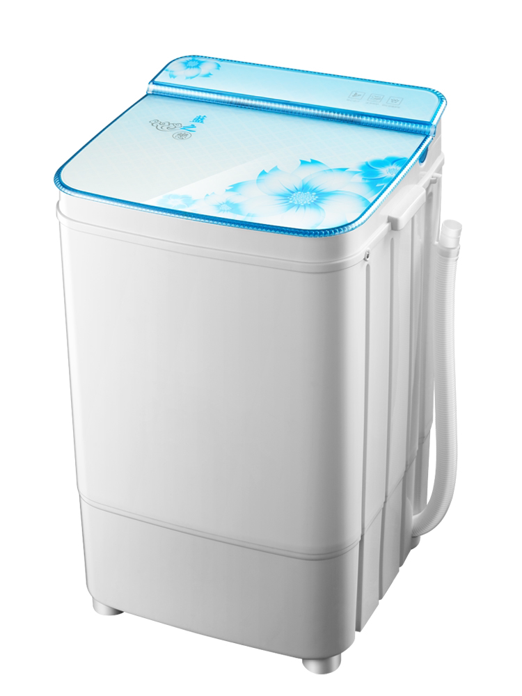 扬子洗脱一体单桶单筒家用洗衣机 欧米诺电器洗衣机