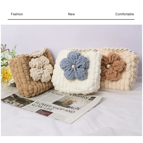 Набор материалов, барсетка, вязаная сумка ручной работы, сумка через плечо, «сделай сам», подарок на день рождения