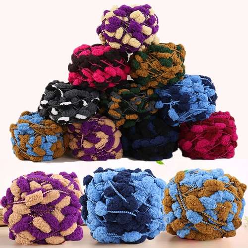 Плетеный клубок пряжи, плетеное одеяло, ковер, подушка, «сделай сам»