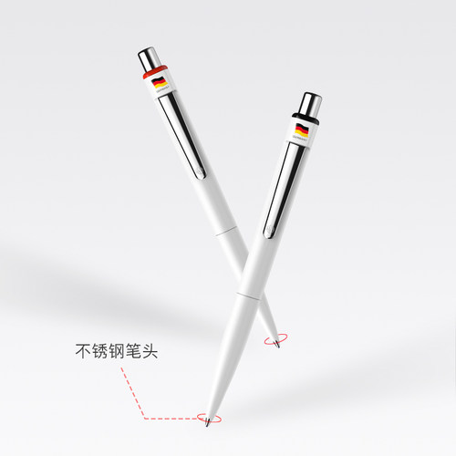 可团购定制 防水速干德国进口schneider施耐德K1办公按动高颜值中性笔学生考试水笔0.5+mm G2+笔芯 - 图1