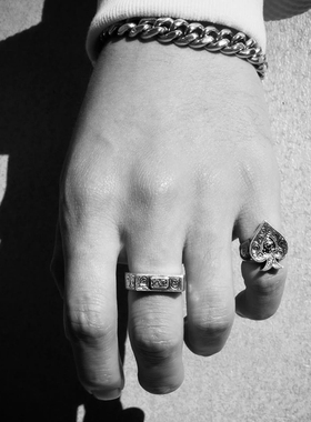 Antidote男女通用银戒指