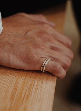 Cootie男女同款银戒指