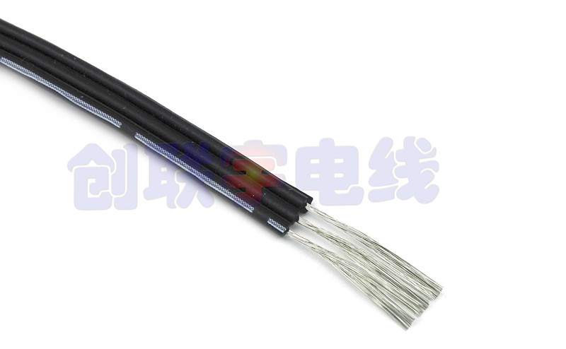 特软耐高温硅胶排线 28 26 24 22AWG 硅胶硅胶多芯并线2P3P4P5P6P - 图2