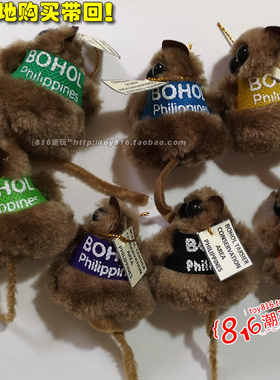 菲律宾带回薄荷岛眼镜猴冰箱贴