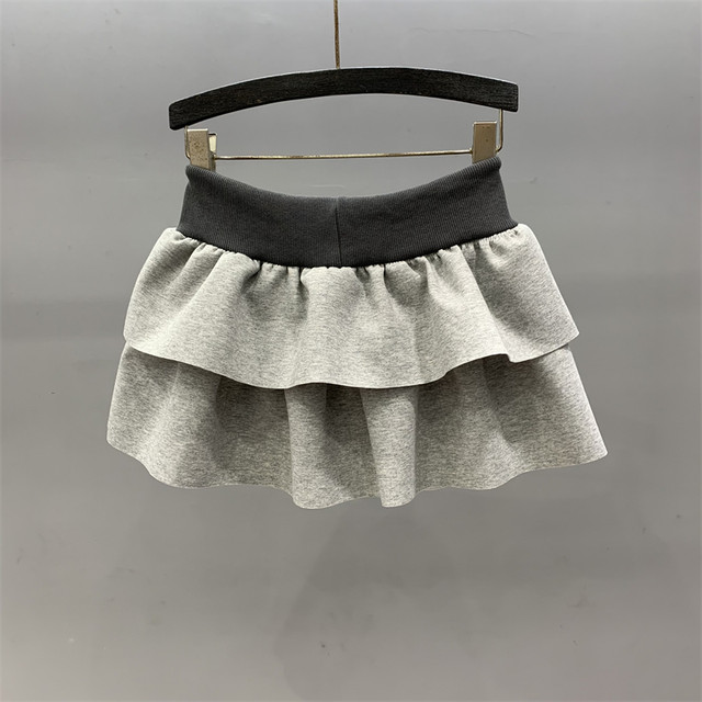 High waist short skirt, cake skirt, anti-exposure puffy skirt