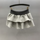 High waist short skirt, cake skirt, anti-exposure puffy skirt