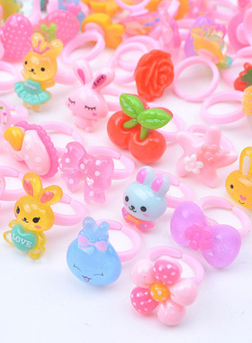 儿童戒指女童小女孩奖品礼物赠品