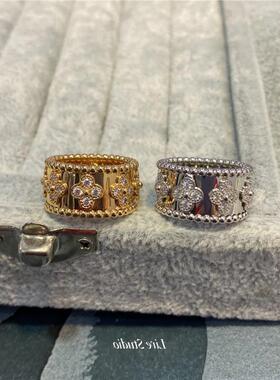 2024新款万花筒戒指女镀金18k玫瑰金轻奢小众高级设计感百搭名媛