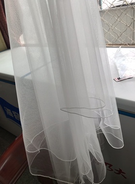 包邮韩式简约2米气质款造型头纱
