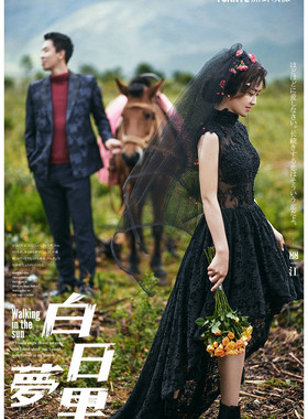 包邮新款菱形大网格造型婚礼头纱