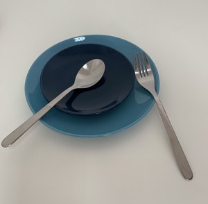 宜家国内代购弗隆夫特金属餐具不锈钢餐刀叉子勺子西餐具4件套