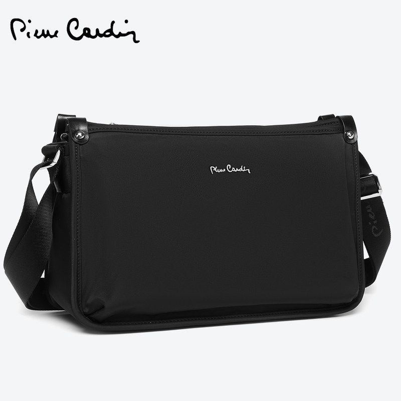 Pierre Cardin/皮尔卡丹男士横款商务休闲多功能单肩背包新款男包,淘宝优惠券,粉丝福利购,淘宝优惠卷