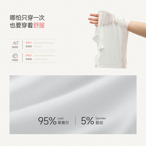 Q21洁癖裤一次性男士15条平角内裤Q5FEL25 - 图2