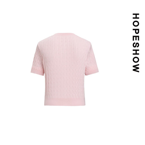 HOPESHOW 红袖 针织衫89225250117 - 图3
