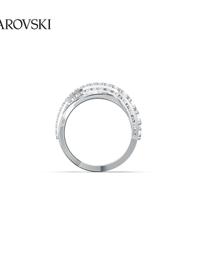 施华洛世奇 TWIST 灵动交错 女戒指5572724
