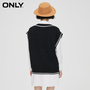 ONLY春季时尚甜美短款两件套针织连衣裙女