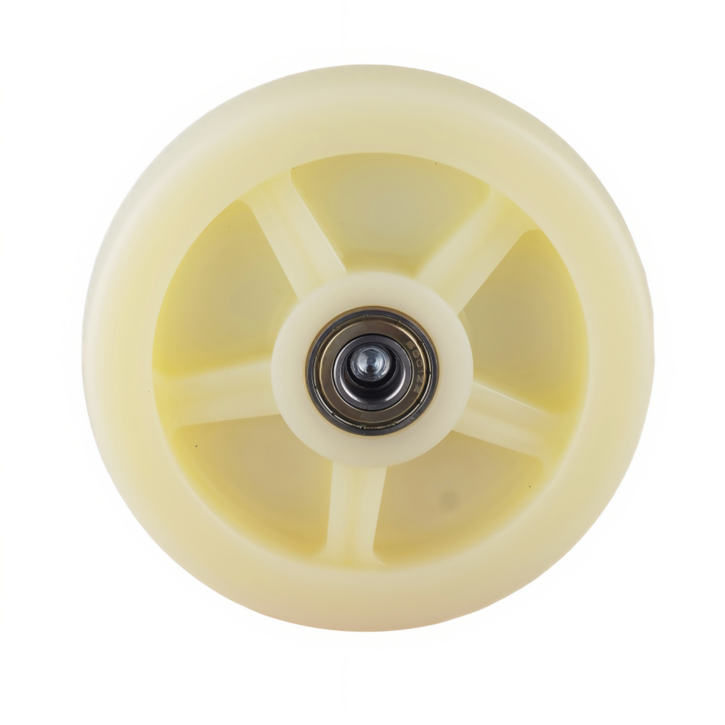 PU5寸4寸3寸静音脚轮推车轮子橡胶轮子手推车轮子平板车轮轱辘 - 图3