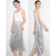 Ambilight sequin skirt ໃຫມ່ retro skirt temperament socialite 2024 ແບບຫລ້າສຸດ Douyin ຮ້ານດຽວກັນ