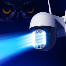 Smart camera outdoor mobile phone remote 360 degrees without dead angle home tripod head 4G Internet card plug-in monitor ball