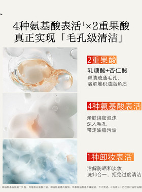 hfp氨基酸洁面液控油保湿祛痘