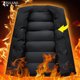 Woodpecker Autumn and Winter Men's Down Cotton Vest New High-end Thickened Stand Collar Vest Large Size Warm Vest Men