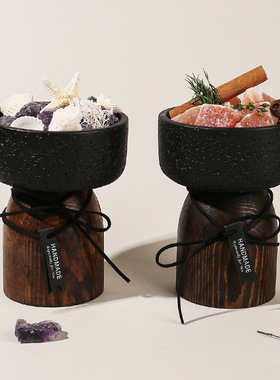 深海秘境香薰礼盒高级感扩香石家用无火香氛摆件送礼香薰生日礼物