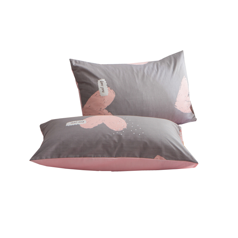 全棉枕头套一对装家用48x74cm枕芯 艾云枕套