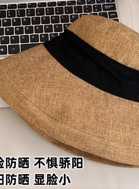 日系大檐显脸小渔夫帽