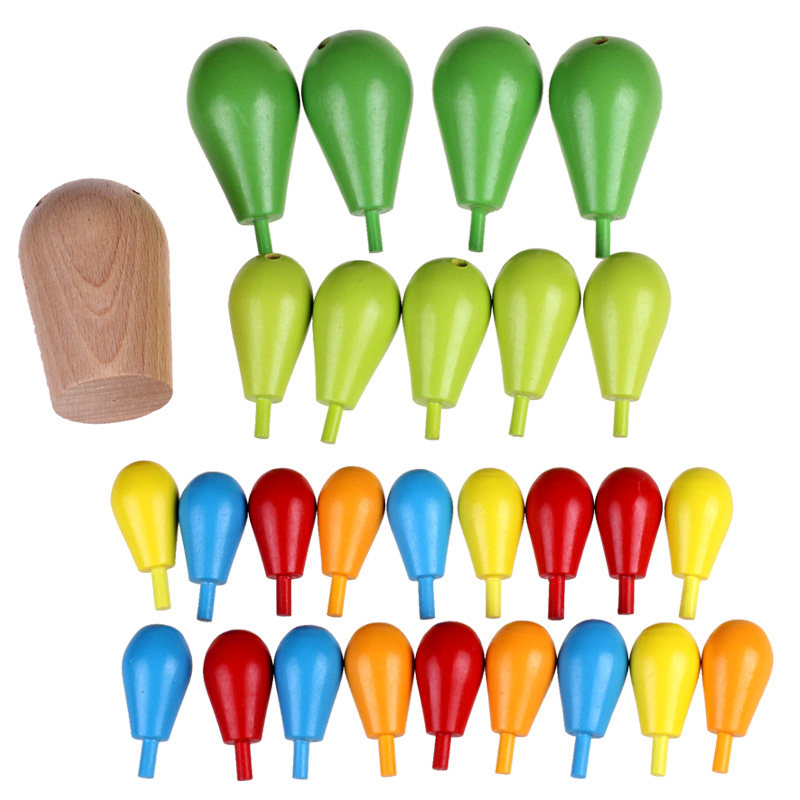 蒙特梭利氏儿童早教玩具仙人球木质积木拼插仙人掌宝宝幼儿益智力,淘宝优惠券,粉丝福利购,淘宝优惠卷