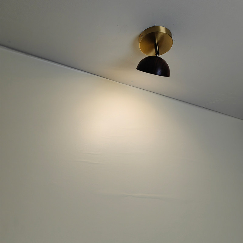 实木明装射灯小山丘家用客厅玄关挂画复中古风卧室落日无主灯筒灯,淘宝优惠券,粉丝福利购,淘宝优惠卷