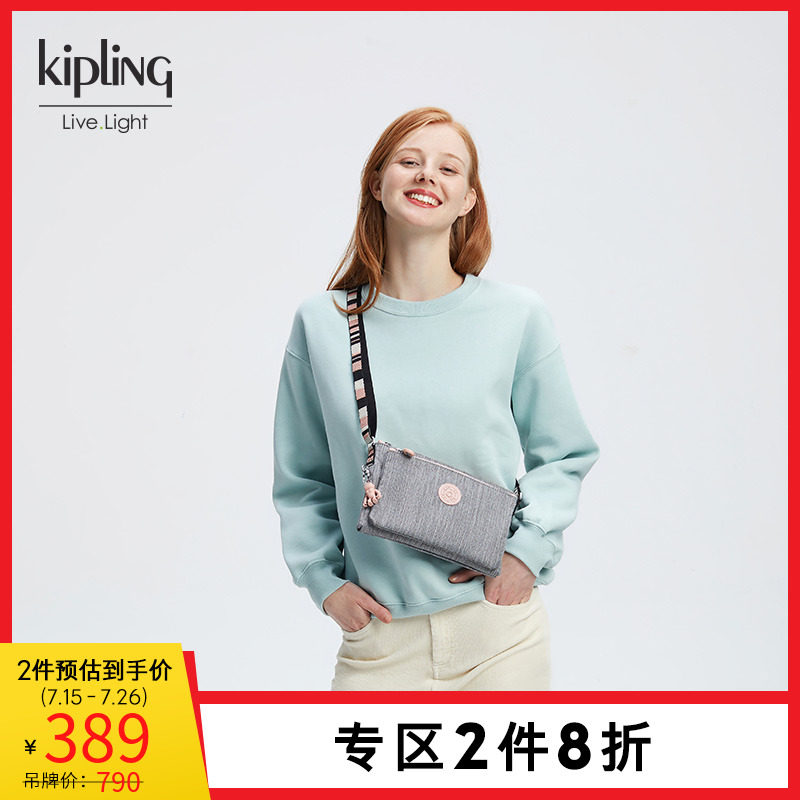 kipling迷你轻便帆布包20单肩包 kipling女士包袋