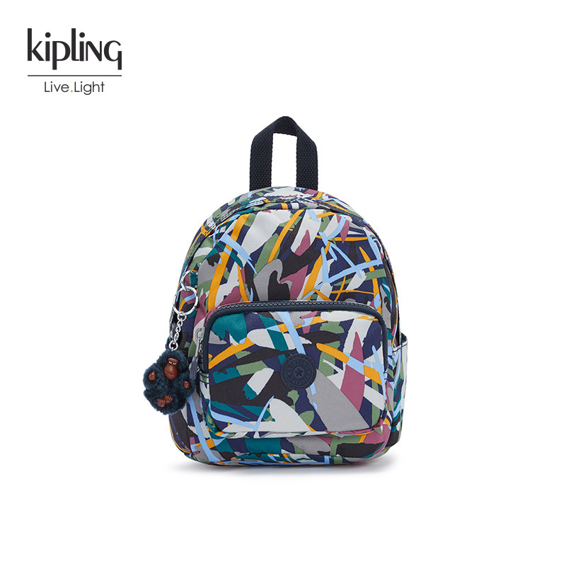 kipling迷你帆布包多背法双肩包 kipling女士包袋
