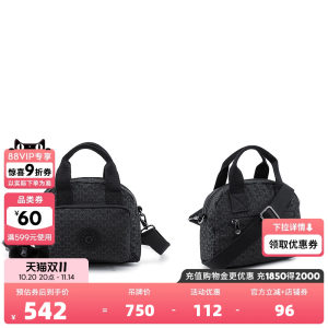 Kipling女轻便帆布包2025秋冬新款保龄球包手提单肩包|DEFEA MINI