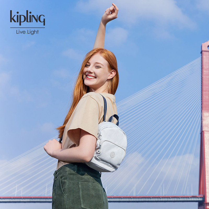 kipling女款迷你包包新款双肩包 kipling双肩背包