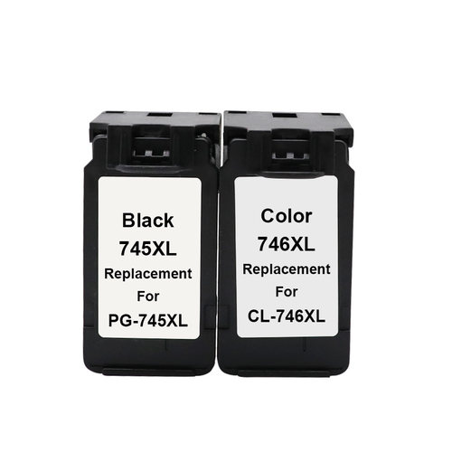 MAG适用佳能MX497 MG2580 MG2400 MG2500 iP2880打印机墨盒TS3170 TS207 TS307 MG2470油墨水盒745 746黑彩色 - 图0