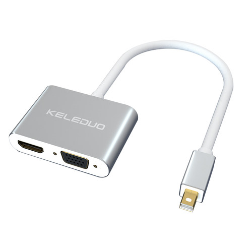科乐多minidp转hdmi雷电2转换器vga适用苹果macbook接头笔记本接口电视投影仪thunderbolt2电脑扩展三屏双屏 - 图0