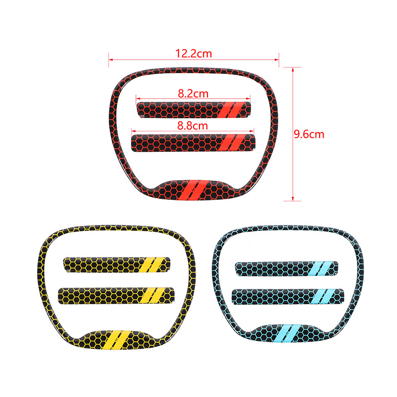 适用于道奇挑战者方向盘装饰贴改装件车标贴运动风内饰地狱猫配件 - 图3