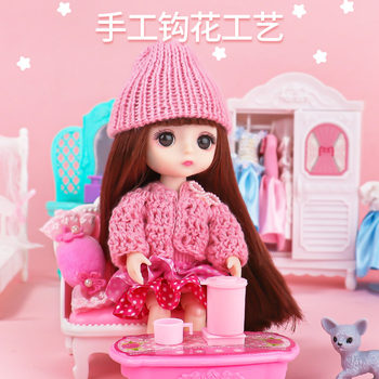 ຂອງຂວັນວັນເກີດ Barbabie doll toy simulation big gift box 2021 new girl princess suit oversized