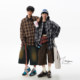 American high street retro plaid shirt