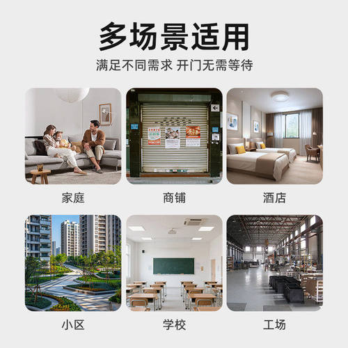 装修密码钥匙盒防盗民宿壁挂免打孔临时存放盒子家用门口猫眼安装 - 图3