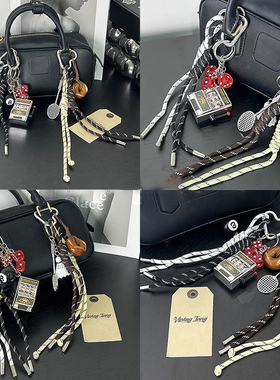 miu系编织棒球挂绳包挂