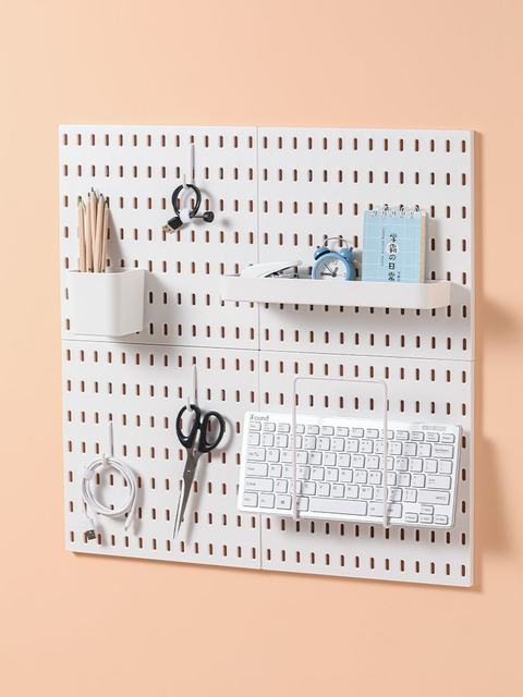 Hole plate without punching kitchen hole plate storage rack