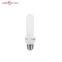 Open U type straight tube tricolour energy-saving fluorescent lamp 9W45W11W small head large head durable old light tube