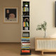 Invisible bookshelf floor-standing storage rack home living room corner iron vertical small bookshelf simple corner creative bookcase